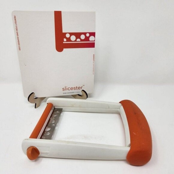 Chef'n Slicester Cheese Slicer (Apricot color) 3 Settings w Instruction Manual - Picture 1 of 8